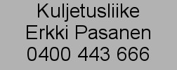 Kuljetusliike Erkki Pasanen logo